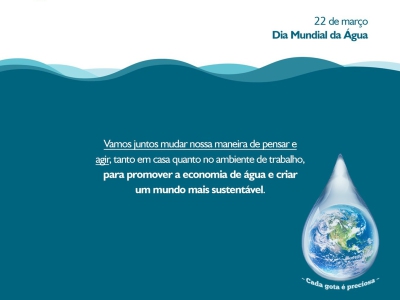 22 de março, Dia Mundial da Água